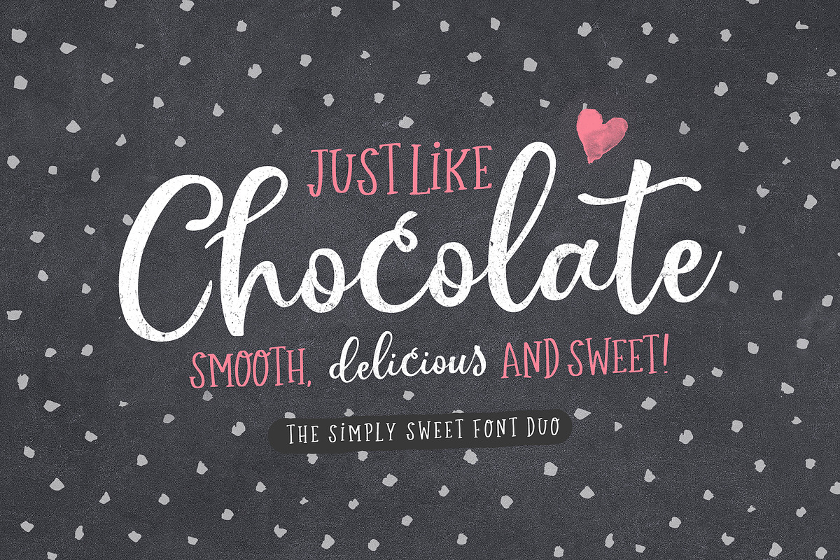 The Simply Sweet Font Duo, a Script Font by Nicky Laatz (Photo 6 of 12)