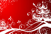 Christmas and New Year Backgrounds, a Decorative Illustration by TAlex (Thumbnail 4 of 6)