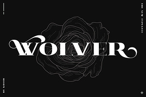 WOLVER, a Serif Font by Khoir