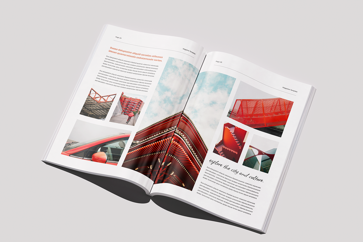 Magazine | Canva & InDesign, a Magazine Template by Leaflove (Photo 6 of 10)