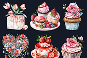 Mother's Day Gifts Clipart, a Graphic by GiraffeCreative (Thumbnail 5 of 9)