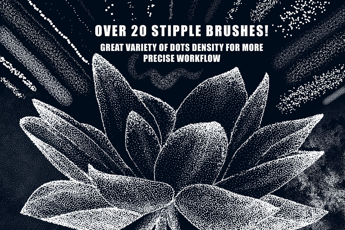 Subtle Turtle Procreate Brushes, a Brush Add-On by OlgaRom (Photo 2 of 6)