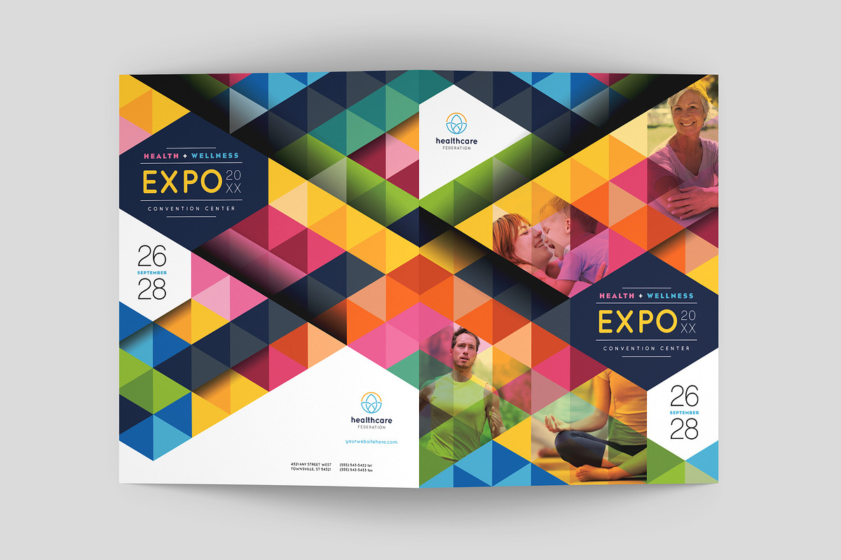 Health Fair Brochure Template, a Brochure Template by StockLayouts (Photo 3 of 4)