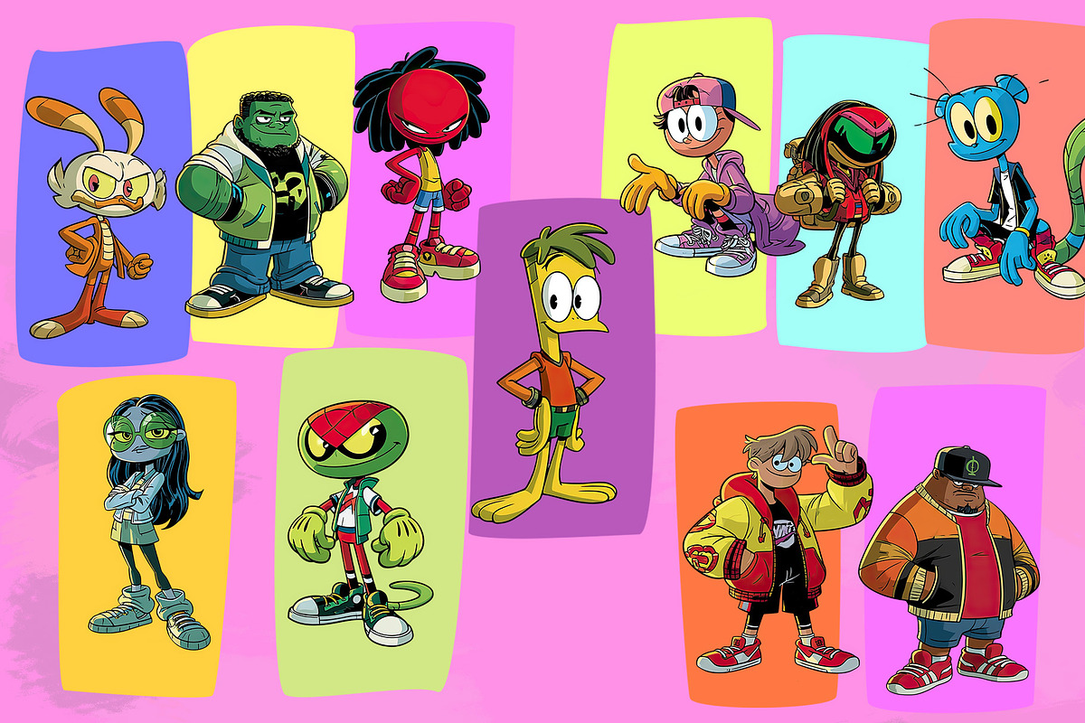 SUBWAY SURFERS PNG SET, a Person Illustration by XiXong STUDIO (Photo 2 of 6)