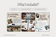 Travel Instagram Template, a Social Media Template by ZenSocialDesigns (Thumbnail 3 of 9)