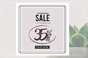 GRUNGE Social Media sale banner pack, a Social Media Template by Vova (Thumbnail 9 of 10)