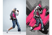 15 Wall Art Photoshop Actions Bundle, an Action Add-On by Design Forest (Thumbnail 29 of 57)