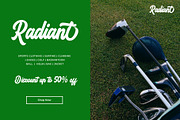 Hardega Bold Script Font, a Script Font by RantautypeStudio (Thumbnail 4 of 17)