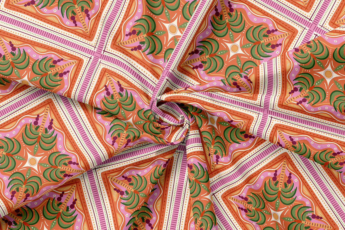 Tropical tile patterns, a Pattern Graphic by Tani Kuzminka (Photo 6 of 27)