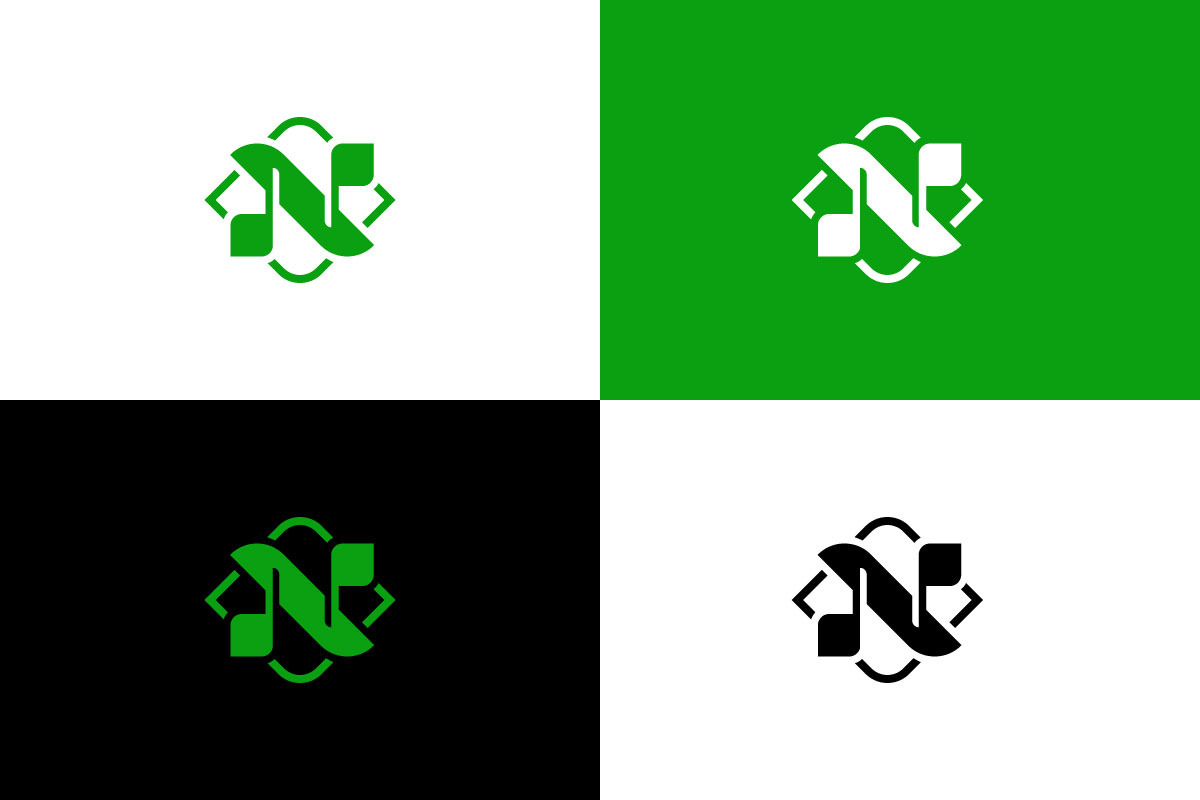 Monogram N Letter Logo Design, a Branding & Logo Template by arhabib (Photo 10 of 10)