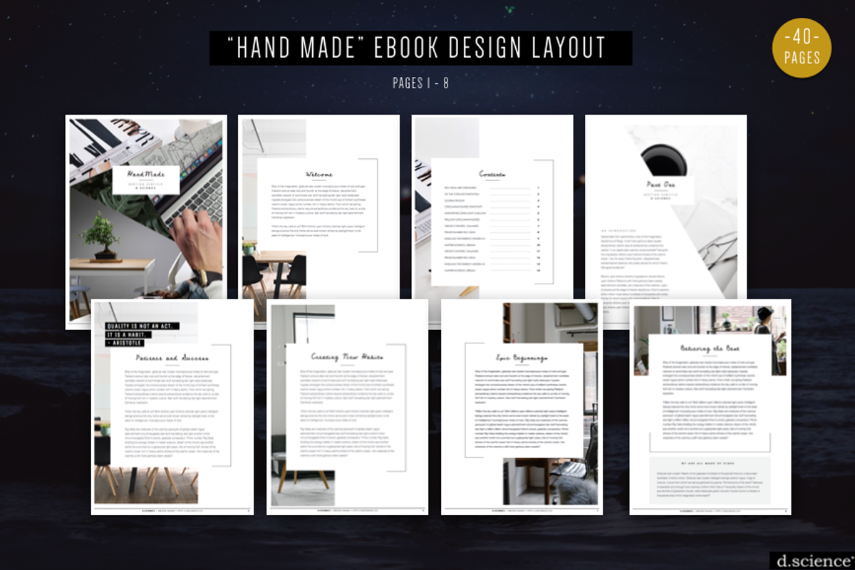 3X Ebook Template Bundle  | 67% Off, a Magazine Template by Template Monkey @dscience (Photo 7 of 35)