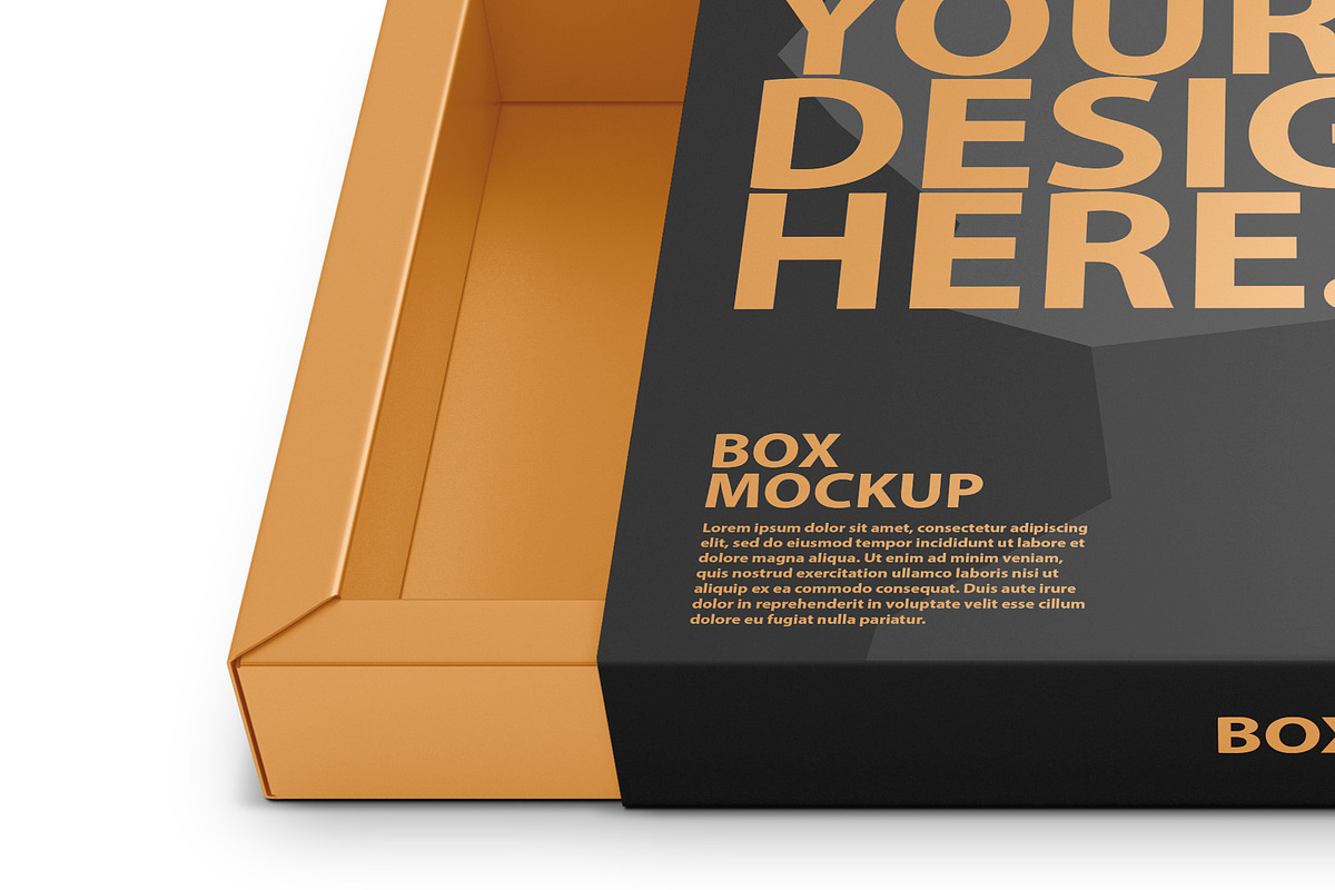 Sliding BOX psd Mockup, a Packaging Mockup by GreatFruit (Photo 5 of 6)