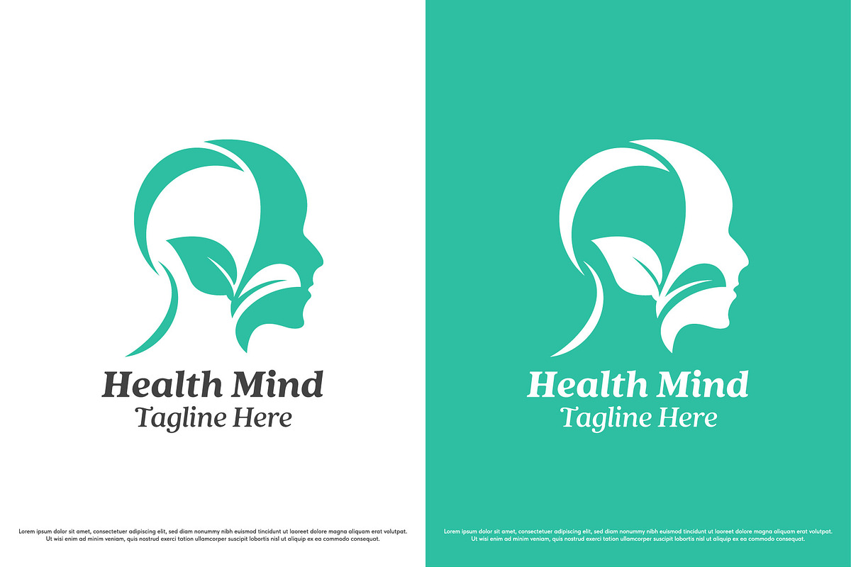 Mind health logo design template, a Branding & Logo Template by Morvana Crew (Photo 2 of 2)