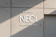 Neci - Elegant Modern Serif Typeface