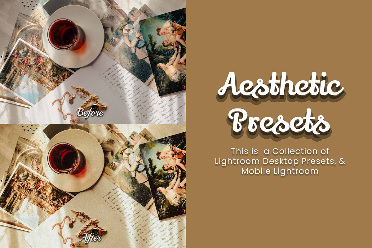 30 Aesthetic Lightroom Bundle, a Preset Add-On by 3Motional (Photo 3 of 11)