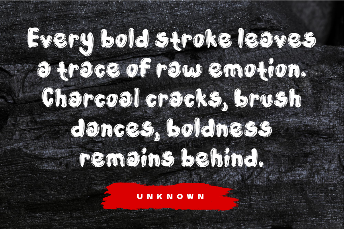 Dashbeat Brush Bold Font, a Font by PutraCetol Studio (Photo 4 of 5)