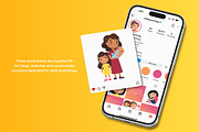 Emotion Flashcards, Child Psychology, an Education Illustration by Valin Malin (Thumbnail 5 of 7)