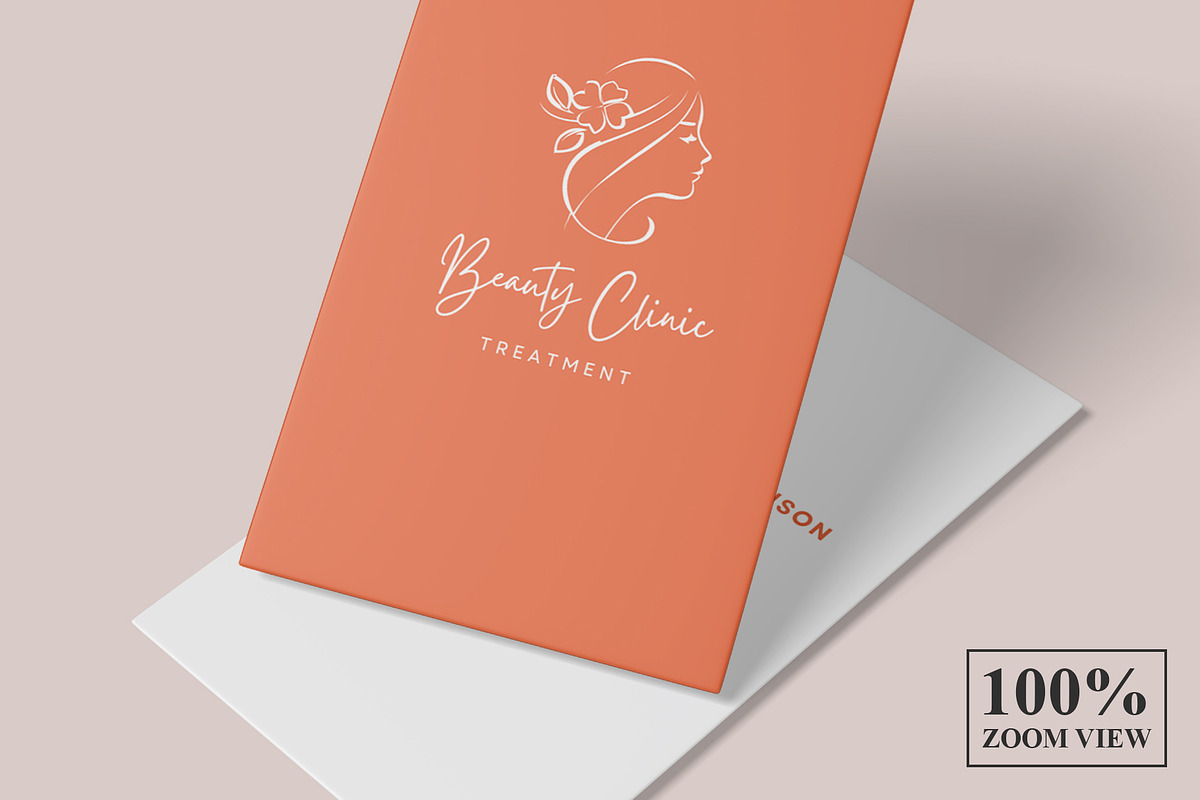 Vertical Business Card Mockups, a Business Card Template by Graphic Aesthetic (Photo 4 of 22)