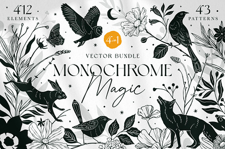 Monochrome Magic 4 in 1 Bundle