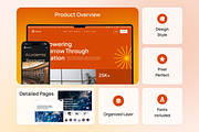 Asteria - Multipurpose Education Web, a Landing Page Template by Agensip Design Agency (Thumbnail 3 of 10)