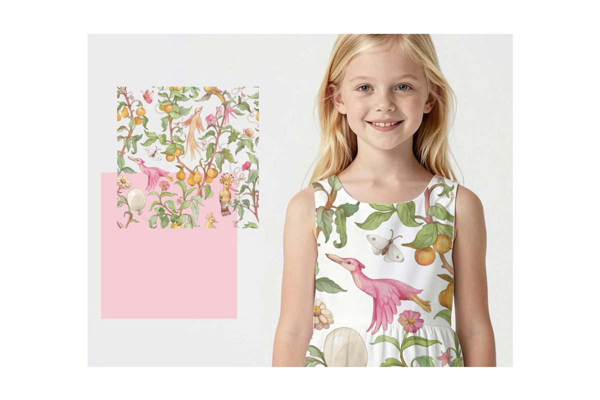 Watercolor plants Graphics patterns, a Pattern Graphic by TanyaSchuka (Photo 6 of 12)