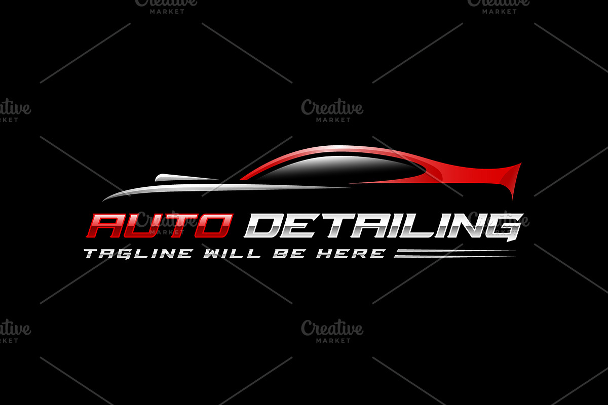 Auto Detailing Logo, Automotive Logo, a Branding & Logo Template by Nahid Hasan Nilim (Photo 2 of 7)