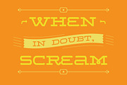 WideDisplayRibbon Regular, a Slab Serif Font by Gaslight (Thumbnail 4 of 5)