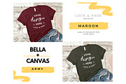 Bella Canvas 3001 Mega Bundle Mockup, a Shirt Mockup by lock and page (Thumbnail 80 of 84)