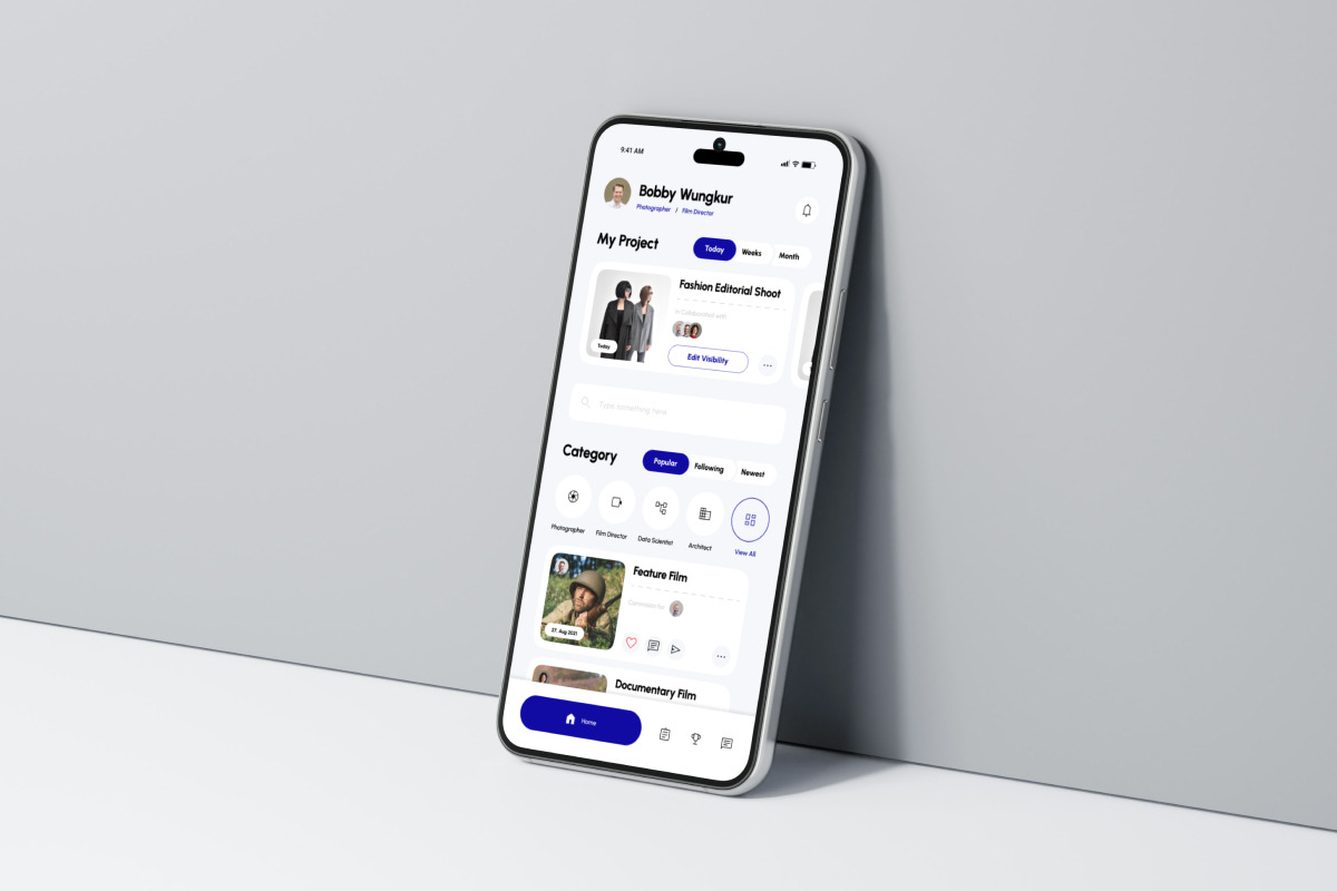 Rotary - Creative Mobile App, an App Template by productype1 (Photo 3 of 5)