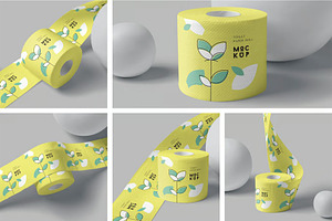 Toilet Paper Mockups, an Advertising Mockup by megostudi0