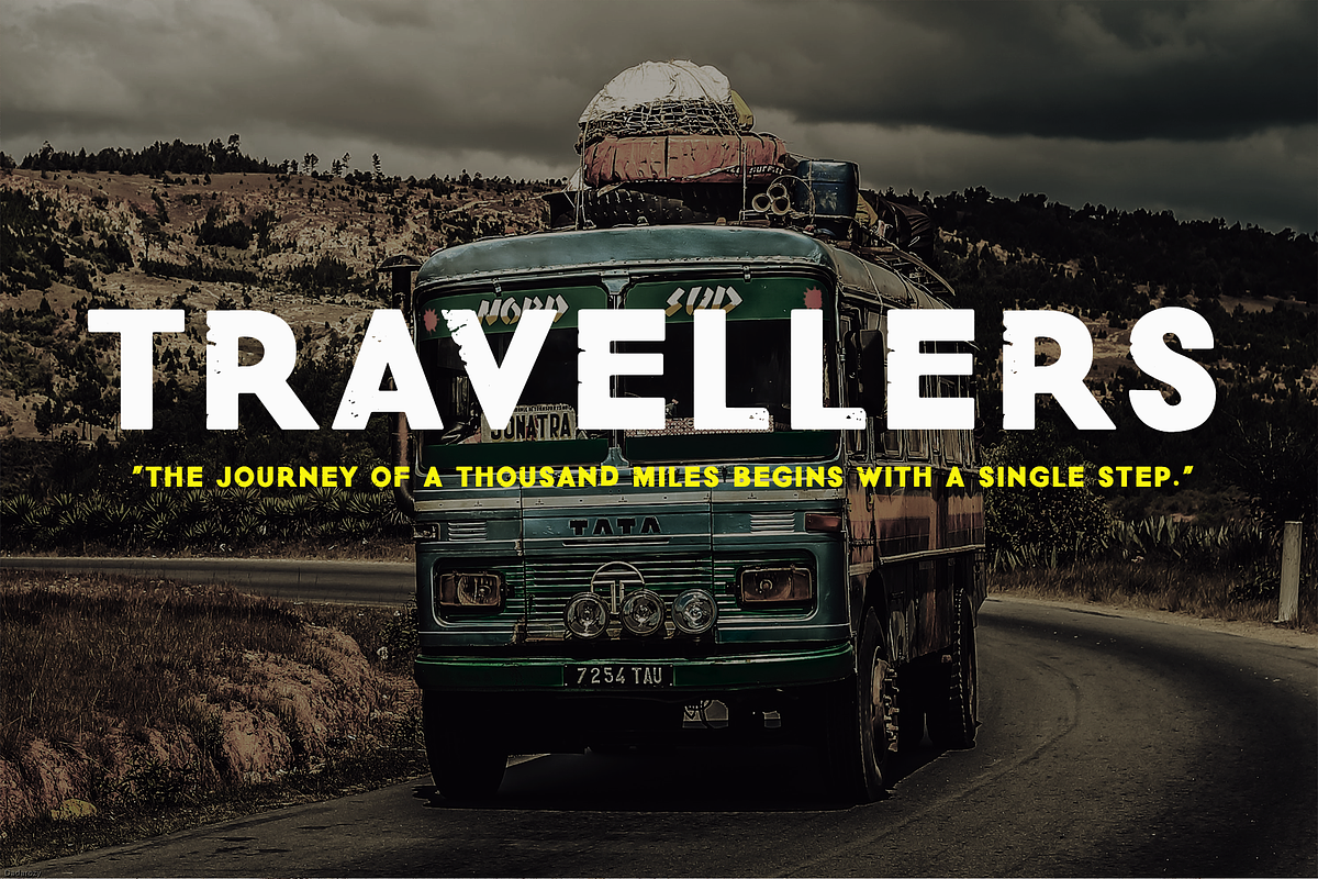 Mermonte - Bold Sans Serif Font, a Sans Serif Font by ivan_artnivora (Photo 4 of 5)