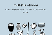 +89 Cleaning Tool Illustration Pack, an Object Illustration by The Journey Atelier (Thumbnail 4 of 5)
