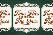 Gold Chamber – Vintage Script, a Sans Serif Font by Almarkhatype (Thumbnail 10 of 12)