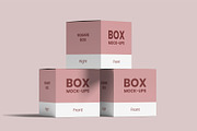 Square Box Mockups | Packaging, a Packaging Mockup by Compositing Studio (Thumbnail 18 of 20)