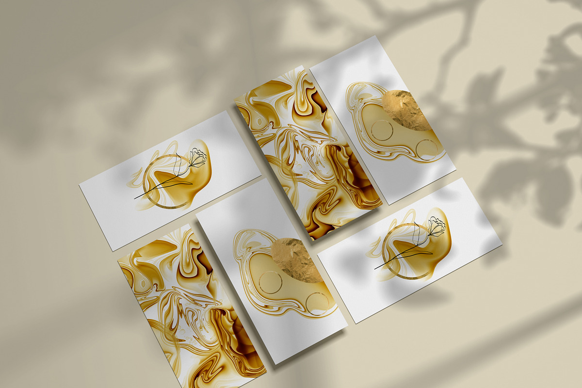 GOLD RUSH abstract collection, a Texture Graphic by Tiana Geo (Photo 6 of 19)