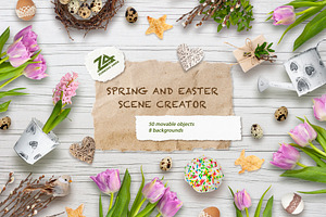 Spring & Easter Scene Creator