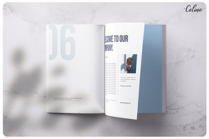 OCEAN Lookbook & Magazine Template