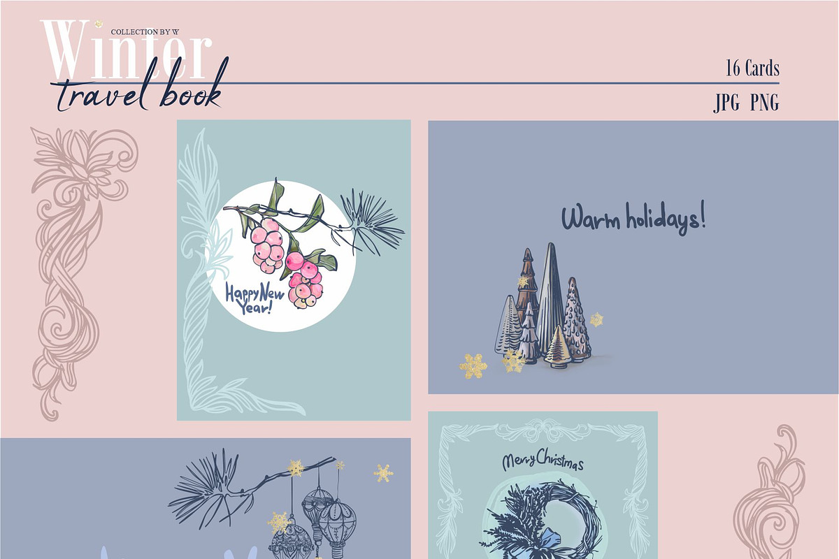 Winter Travel Book, an Object Graphic by Collection by VY (Photo 13 of 13)