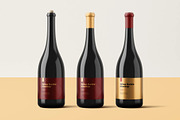 Wine Bottle Mockup, a Product Mockup by zpackcreative (Thumbnail 1 of 4)