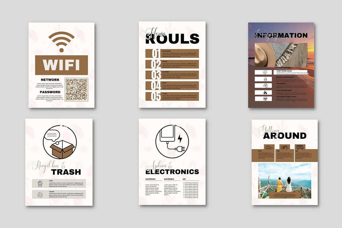 Airbnb Welcome Book Template preview 4
