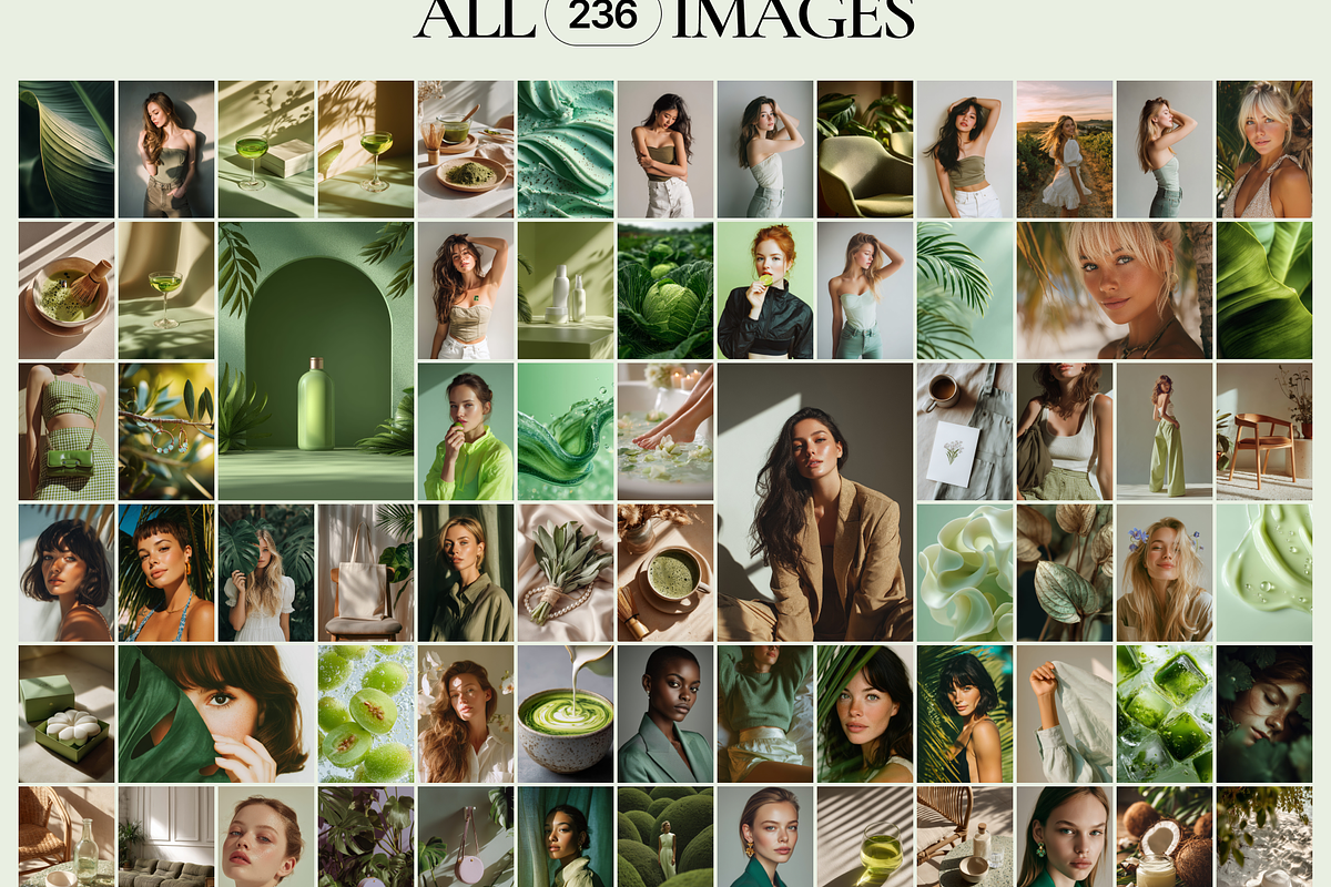 236 Green Fashion Stock Images, a Beauty & Fashion Photo by Welovegraphics (Photo 10 of 10)