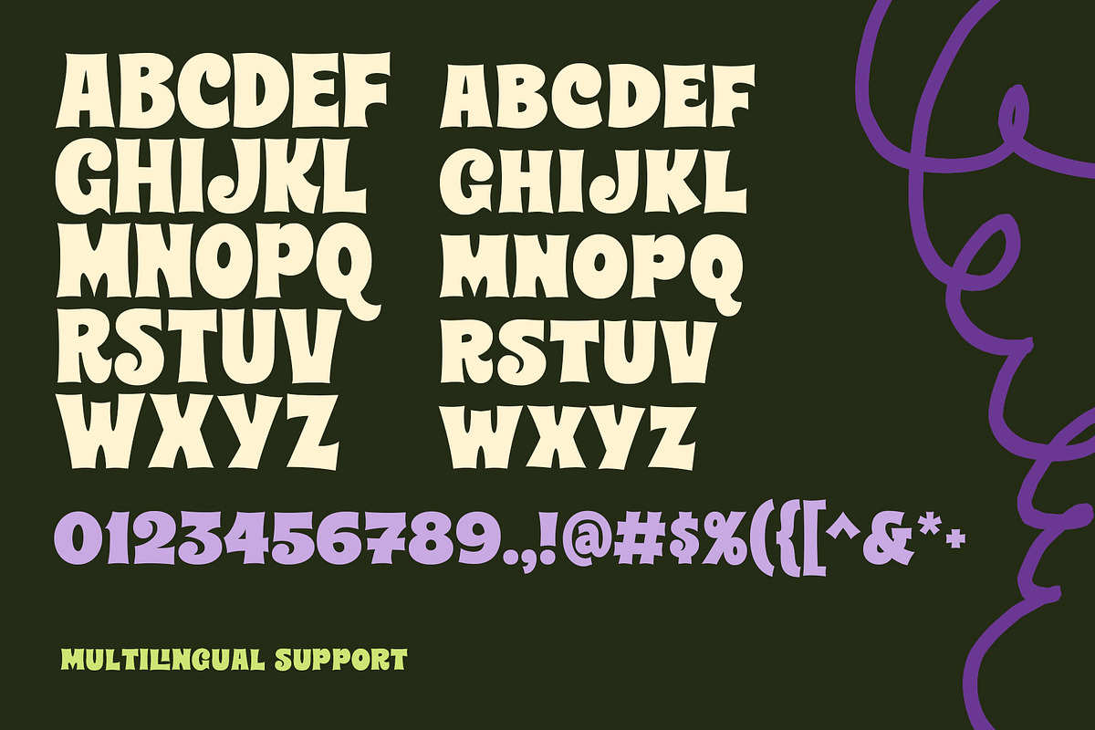 Corins Smindle Display Font, a Handwritten Font by Letterhend Studio (Photo 4 of 9)