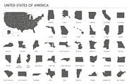 Region Silhouettes of 88 countries, an Education Illustration by asantosg (Thumbnail 2 of 19)