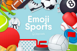 Emoji Sports Icons By JoyPixels