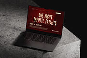 Moonshiver - Horror Display Font, a Handwritten Font by Youthlabs Studio (Thumbnail 7 of 12)