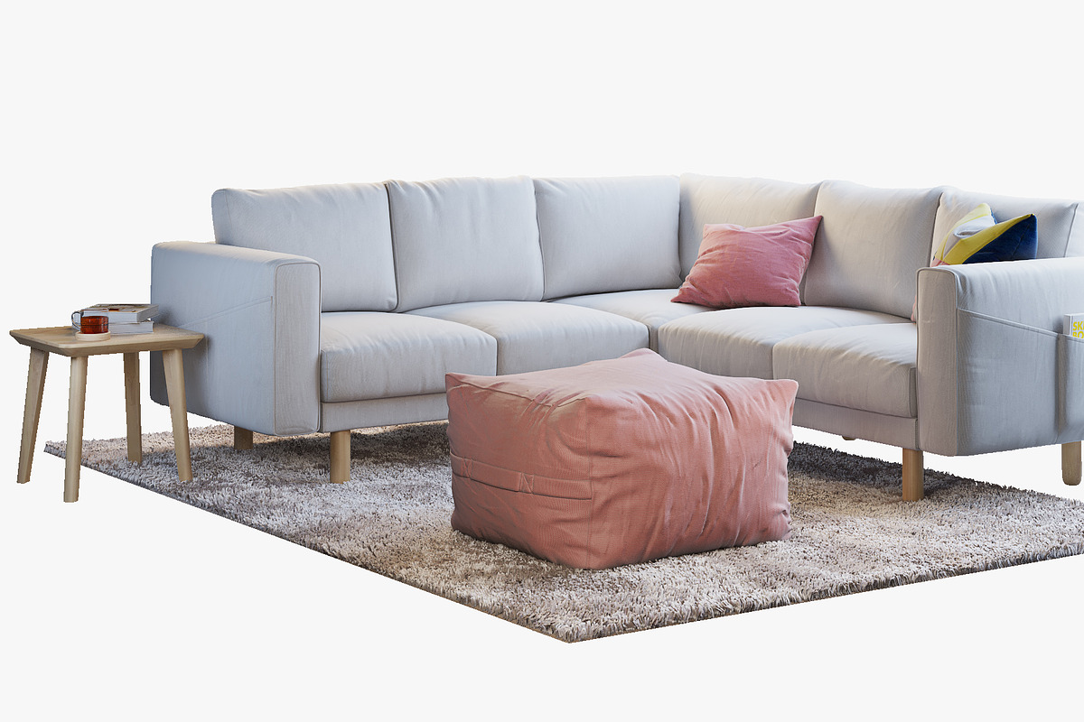 Corner sofa 3d model, a Furniture 3D Model by 3dmitruk (Photo 5 of 12)