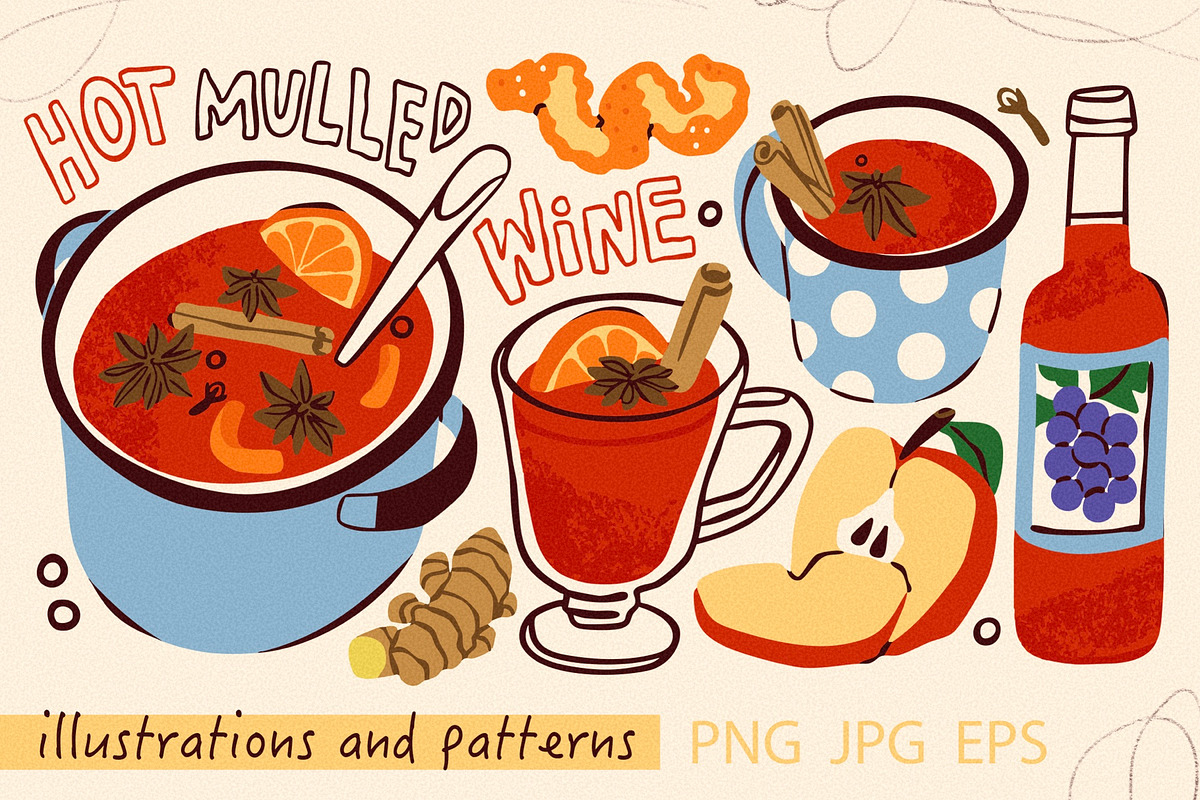 Food and Drinks (big bundle), a Food Illustration by Twisted Tail (Photo 2 of 27)