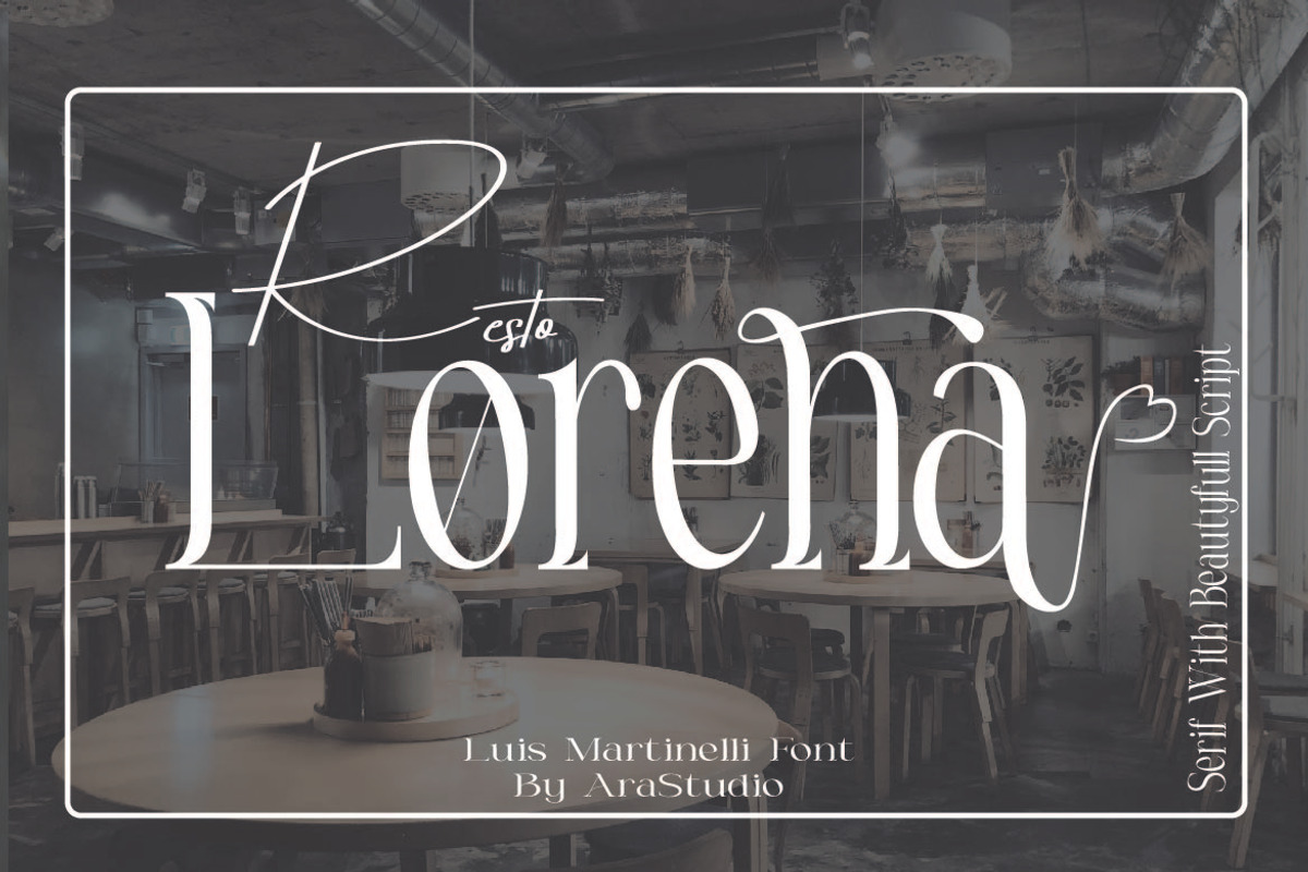 Luis Martinelli - Two Fonts Beauty, a Serif Font by AleraStudio (Photo 2 of 10)