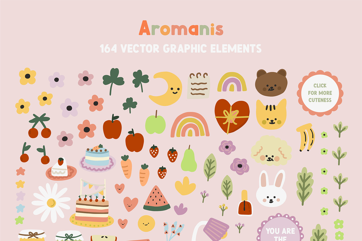 Aromanis Sweet Font + Bonus, a Sans Serif Font by Oui Studio (Photo 8 of 16)