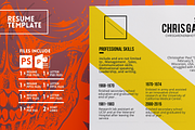 Yellow Line Resume Template, a Resume Template by Fay Zodiac (Thumbnail 2 of 3)